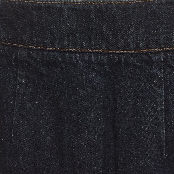 Topshop Moto Full Zip Denim Mini Skirt - Picture 11 of 16